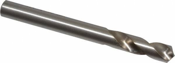 Cleveland - 1/4" Body Diam, 120°, 2-1/2" OAL, High Speed Steel Spotting Drill - Americas Tooling