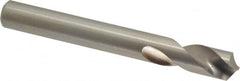 Cleveland - 3/8" Body Diam, 120°, 3-1/8" OAL, High Speed Steel Spotting Drill - Americas Tooling