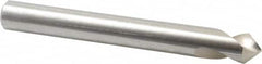 Cleveland - 1" Body Diam, 90°, 8" OAL, High Speed Steel Spotting Drill - Americas Tooling