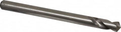 Cleveland - 1/2" Body Diam, 120°, 6" OAL, High Speed Steel Spotting Drill - Americas Tooling