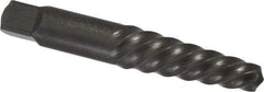 Cleveland - Spiral Flute Screw Extractor - #6 Extractor for 3/4 to 1" Screw, 3-3/4" OAL - Americas Tooling