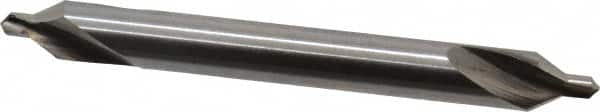 Cleveland - #2 Plain Cut 60° Incl Angle High Speed Steel Combo Drill & Countersink - Americas Tooling