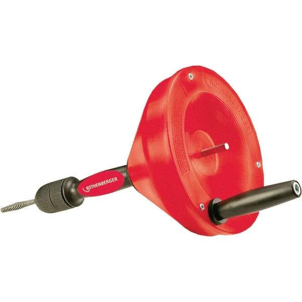 Rothenberger - Manual & Hand Drain Cleaners Style: Hand-Held Drum Material: Plastic - Americas Tooling