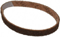 3M - 3/4" Wide x 18" OAL, Aluminum Oxide Abrasive Belt - Aluminum Oxide, Coarse, Nonwoven, Series SC-BS - Americas Tooling