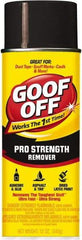 Goof Off - Adhesive, Graffiti & Rust Removers Type: Adhesive Remover Removes/Dissolves: Caulk Residue; Chewing Gum; Crayon; Glue; Marker; Paint; Pen; Scuff Marks; Tar; Stickers; Tree Sap - Americas Tooling