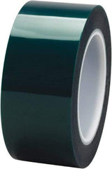 3M - 2" x 72 Yds, Green Polyester Film Masking Tape - Series 8992, 3.2 mil Thick, 37 Lb/Inch Tensile Strength - Americas Tooling