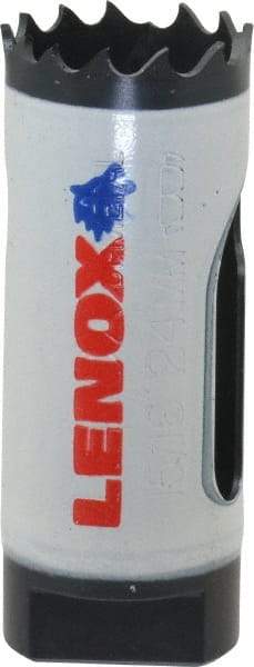 Lenox - 15/16" Diam, 1-1/2" Cutting Depth, Hole Saw - Bi-Metal Saw, Toothed Edge - Americas Tooling