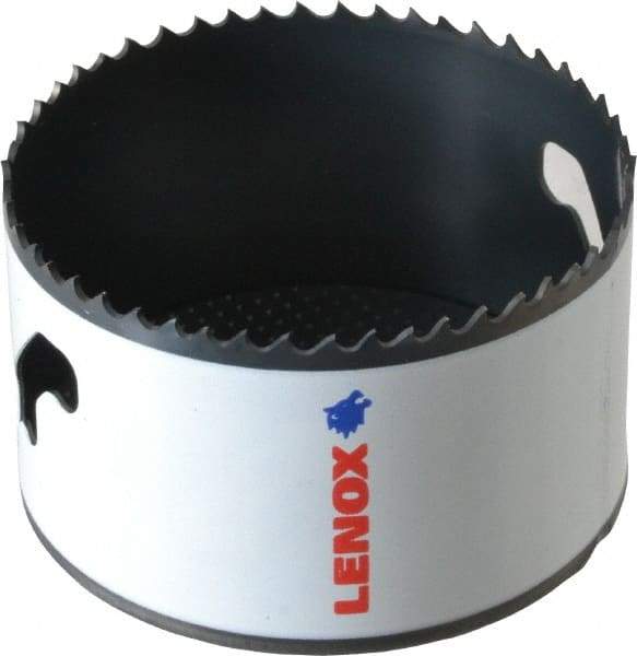 Lenox - 3-3/8" Diam, 1-1/2" Cutting Depth, Hole Saw - Bi-Metal Saw, Toothed Edge - Americas Tooling