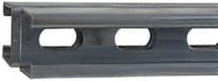 Cooper B-Line - 10' Long x 1-5/8" Wide x 3-1/4" High, 12 Gauge, Strip Steel, Half Slot Framing Channel & Strut - 0.105" Thick, Pre-Galvanized - Americas Tooling