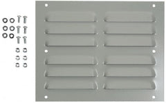 Cooper B-Line - Electrical Enclosure Steel Louver Plate Kit - For Use with Cooper B-Line Enclosures - Americas Tooling