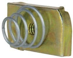 Cooper B-Line - 1/4-20" Rod, Zinc Dichromate Steel Spring Strut Nut - 450 Lb Capacity, 1/4-20" Bolt - Americas Tooling