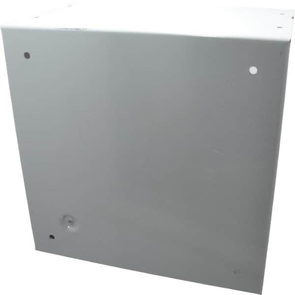 Cooper B-Line - Steel Junction Box Enclosure Screw Flat Cover - NEMA 1, 10" Wide x 10" High x 6" Deep - Americas Tooling