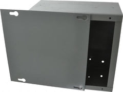 Cooper B-Line - Steel Junction Box Enclosure Screw Flat Cover - NEMA 1, 8" Wide x 8" High x 4" Deep - Americas Tooling