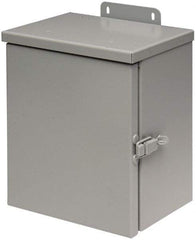 Cooper B-Line - Steel Junction Box Enclosure Hinge Flat Cover - NEMA 3R, 24" Wide x 30" High x 8" Deep, Rainproof - Americas Tooling