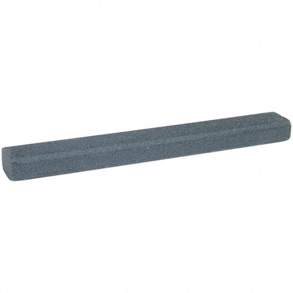 Norton - 10" Long x 1-1/4" Wide x 3/4" Thick, Silicon Carbide Sharpening Stone - Flat Stone, Coarse Grade - Americas Tooling