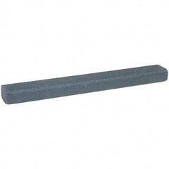 Norton - 10" Long x 1-1/4" Wide x 3/4" Thick, Silicon Carbide Sharpening Stone - Flat Stone, Coarse Grade - Americas Tooling