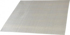 Value Collection - 33 Gage, 0.012 Inch Wire Diameter, 30 x 30 Mesh per Linear Inch, Stainless Steel, Wire Cloth - 0.021 Inch Opening Width, 12 Inch Wide x 12 Inch Stock Length - Americas Tooling