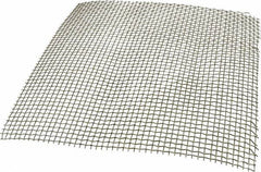 Value Collection - 18 Gage, 0.047 Inch Wire Diameter, 4 x 4 Mesh per Linear Inch, Stainless Steel, Wire Cloth - 0.203 Inch Opening Width, 12 Inch Wide x 12 Inch Stock Length - Americas Tooling