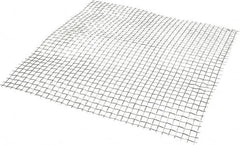 Value Collection - 18 Gage, 0.047 Inch Wire Diameter, 3 x 3 Mesh per Linear Inch, Stainless Steel, Welded Fabric Wire Cloth - 0.287 Inch Opening Width, 12 Inch Wide x 12 Inch Stock Length - Americas Tooling