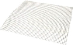 Value Collection - 21 Gage, 0.032 Inch Wire Diameter, 4 x 4 Mesh per Linear Inch, Stainless Steel, Welded Fabric Wire Cloth - 0.218 Inch Opening Width, 12 Inch Wide x 12 Inch Stock Length - Americas Tooling