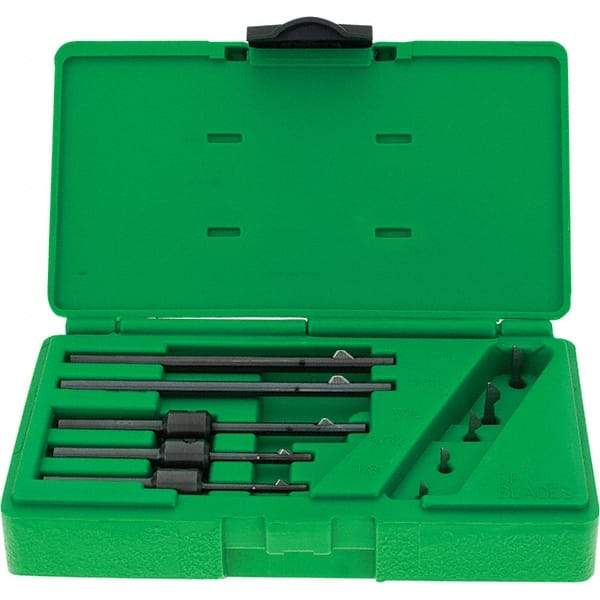 Deburr Master - 5 Piece Power Deburring Tool Set - Includes 1/8 to 1/4" Diam Hole Range Tools - Americas Tooling