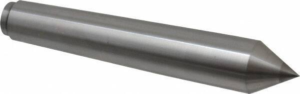 Riten - 1-1/4" Head Diam, Carbide-Tipped Steel Standard Point Solid Dead Center - Jarno 10 Taper, 1-1/4" Point Diam, 2" Point Length, 7-1/2" OAL - Americas Tooling