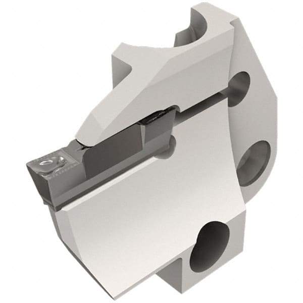 Iscar - 4mm Groove Width, 14mm Max Depth of Cut, Left Hand Cut, HFPAD Indexable Grooving Blade - DGN/DGNC/DGNM-C, DGNM-J/JS/JT, DGN-UT/UA, GRIP, HFPR/L, HGPL Insert Style, Series Modular Grip - Americas Tooling