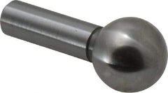 Gibraltar - 3/8" Ball Diam, 3/16" Shank Diam, Steel Inspection Tooling Ball - Press-Fit Shank, 3/4" Ball Center to Shank Bottom - Americas Tooling