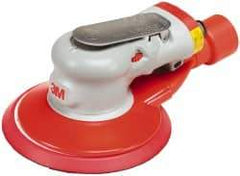 3M - 10,000 OPM, 17 CFM Air Consumption, 90 psi Air Pressure, Palm Air Orbital Sander - Round Pad, - Americas Tooling