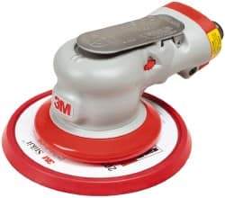 3M - 12,000 OPM, 17 CFM Air Consumption, 90 psi Air Pressure, Palm Air Orbital Sander - Round Pad, - Americas Tooling