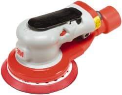 3M - 12,000 OPM, 17 CFM Air Consumption, 90 psi Air Pressure, Palm Air Orbital Sander - Round Pad, - Americas Tooling