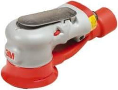 3M - 12,000 OPM, 17 CFM Air Consumption, 90 psi Air Pressure, Palm Air Orbital Sander - Round Pad, - Americas Tooling