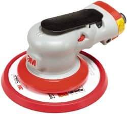 3M - 12,000 OPM, 17 CFM Air Consumption, 90 psi Air Pressure, Palm Air Orbital Sander - Round Pad, - Americas Tooling