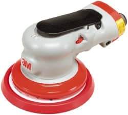 3M - 12,000 OPM, 17 CFM Air Consumption, 90 psi Air Pressure, Palm Air Orbital Sander - Round Pad, - Americas Tooling