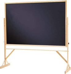 Quartet - 48" High x 72" Wide Chalk Board - Chalk Board - Americas Tooling