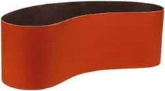 3M - 6" Wide x 48" OAL, 36 Grit, Ceramic Abrasive Belt - Ceramic, Very Coarse, Coated, YF Weighted Cloth Backing, Wet/Dry, Series 984F - Americas Tooling