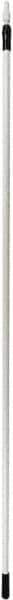 Remco - 189 x 1-1/4" Fiberglass Squeegee Handle - European Threaded Connection, White, Telescoping - Americas Tooling