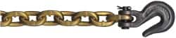 CM - 3/8" Welded Standard Link Chain - 6,600 Lb Capacity, Grade 70, 20' Long, Yellow Chromate Finish - Americas Tooling