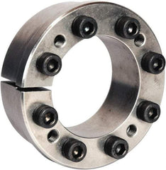 Climax Metal Products - M4 Thread, 16mm Bore Diam, 32mm OD, Shaft Locking Device - 4 Screws, 2,191 Lb Axial Load, 1.457" OAW, 0.551" Thrust Ring Width, 57 Ft/Lb Max Torque - Americas Tooling