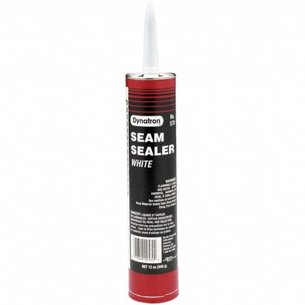 3M - 12 oz Cartridge White Elastic Sealer Seam Sealant - 570 12OZ WHT CARTRIDGE DYNATRON AUTO SEALR CAULK - Americas Tooling