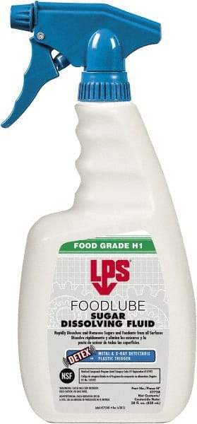 LPS - 28 oz Trigger Spray Bottle Spray Lubricant - Clear, 41°F to 203°F, Food Grade - Americas Tooling