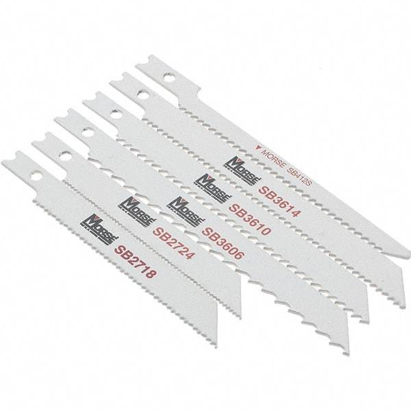 M.K. MORSE - Jig Saw Blade Sets Blade Material: Bi-Metal Minimum Blade Length (Inch): 3 - Americas Tooling