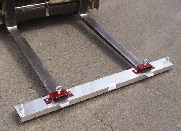 Shields Magnetics - 36" Long Fork Lift Magnetic Sweeper - 5" Wide x 2" High - Americas Tooling