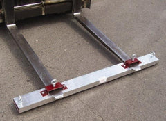 Shields Magnetics - 96" Long Fork Lift Magnetic Sweeper - 5" Wide x 2" High - Americas Tooling