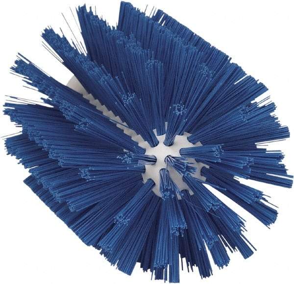 Vikan - 4" Diam Polyester Tube Brush - 6-1/2" OAL, 5-1/4" Head Length, Polypropylene Handle - Americas Tooling