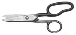 Heritage Cutlery - 1-7/8" Length of Cut, Straight Pattern Electrician's Snip - 6-1/4" OAL, 19, 23 AWG Steel Capacity - Americas Tooling