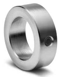 Climax Metal Products - 1-9/16" Bore, Steel, Set Screw Shaft Collar - 2-1/2" Outside Diam, 13/16" Wide - Americas Tooling