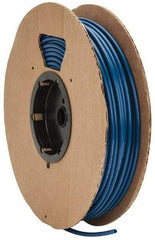 Parker - 0.18" ID x 1/4" OD, 1/32" Wall Thickness, 250' Long, Nylon Tube - Blue, 250 Max psi, -65 to 200°F - Americas Tooling