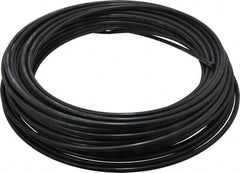 Parker - 11/64" ID x 1/4" OD, 0.04" Wall Thickness, 100' Long, Nylon Tube - Black, 310 Max psi, -65 to 200°F - Americas Tooling