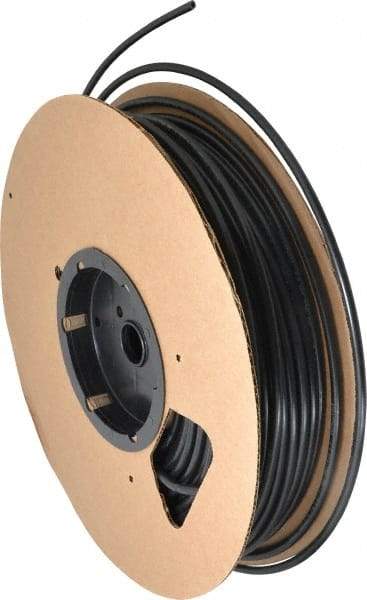 Parker - 1/8" ID x 1/4" OD, 1/16" Wall Thickness, 250' Long, Nylon Tube - Black, 500 Max psi, -65 to 200°F - Americas Tooling